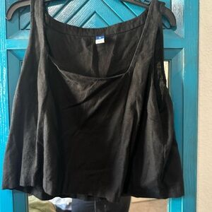 Old Navy Classic Black two piece skort set